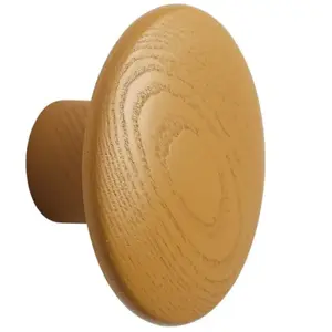 Comparateur de prix : Muuto - Patère The dots - Marron - Frêne teinté - Designer Lars Tornoe