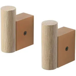 Muuto - Patère Attach - Marron - Chêne - Designer Dimitri BählerVendu parmade-in-design