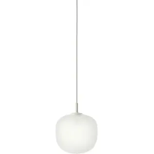 Muuto - Suspension Rime - Blanc - Verre soufflé bouche - Designer TAF ...Vendu parmade-in-design