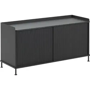 Muuto - Buffet Enfold - Noir - Chêne massif laqué - Designer Thomas Be...Vendu parmade-in-design