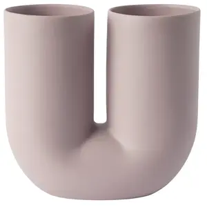 Comparateur de prix : Vase en porcelaine lilac Kink - Muuto