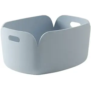 Panier rectangulaire bleu clair Restore - MuutoVendu parsmallable