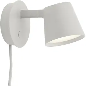 Applique grise Tip - Muuto pas cher