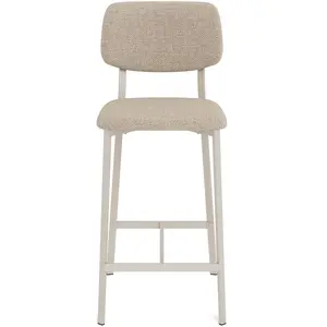 tabouret de bar beige pas cher