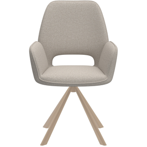 Chaise en tissu GRAHAM coloris beige pas cher