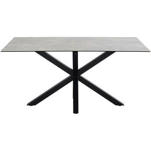 Comparateur de prix : Hellin Table de salle à manger rectangulaire en céramique 6 places L160 - NEIVA