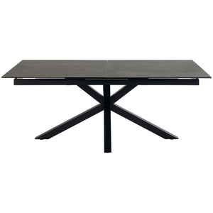 Comparateur de prix : Meubles & Design Table à manger rectangulaire 6 personnes 200x240cm noir