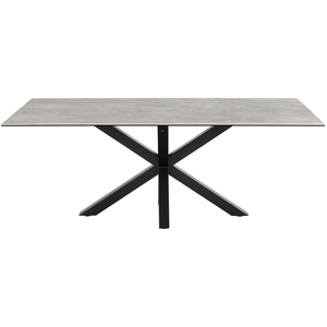 Comparateur de prix : Hellin Table de salle à manger rectangulaire en céramique L200 - NEIVA