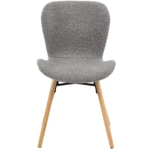 BUT Chaise BATILDA Gris pas cher