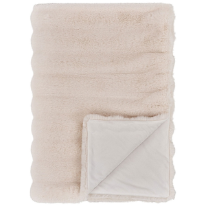 Comparateur de prix : HOUSE NORDIC Galena plaid fausse fourrure blanc.