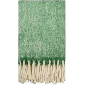 Carmel plaid 130x170cm vert.Vendu parslowood-interior