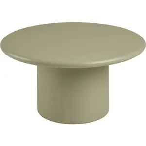 ebuy24 Henny table basse Ø80cm vert. pas cher