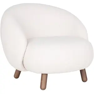Comparateur de prix : House Nordic Savona Fauteuil blanc.