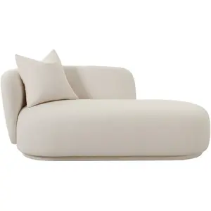 House Nordic Daybed en tissu bouclette L175cm - Beige pas cher