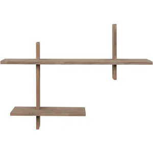 House Nordic Etagère murale en bois - Bois clair