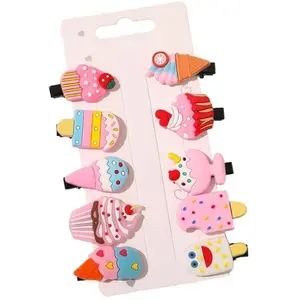 SOHO - Tulle Barretten Barrettes et pinces à cheveux 10 pieces Blanc f...Vendu parnocibe