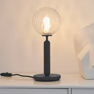 Nuura Aps Nuura Miira Table lampe à poser grise/transparente pas cher