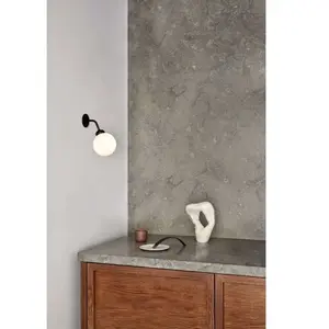 Nuura Aps Applique murale Nuura Apiales câblée 22 cm, noir/opale pas cher