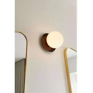 Comparateur de prix : Nuura LIILA-Applique murale Salle de Bain Verre Ø16.5cm