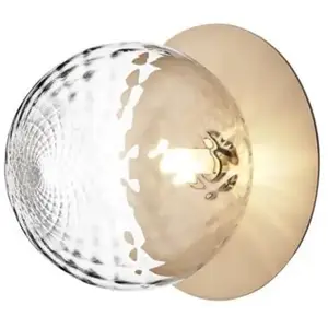Nuura LIILA-Applique murale Salle de Bain Verre Ø24.5cm
