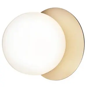 Comparateur de prix : Nuura LIILA-Applique murale Salle de Bain Verre Ø16.5cm