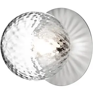 Nuura LIILA-Applique murale Salle de Bain Verre Ø16.5cm