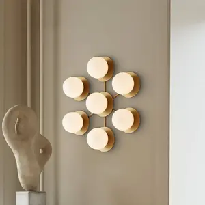 Nuura LIILA STAR-Applique murale 7 lumières Verre H55.4cm