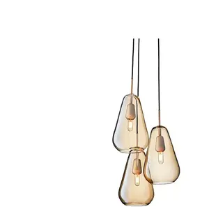 Nuura ANOLI-Suspension 3 lumières Verre Ø35.5cm pas cher