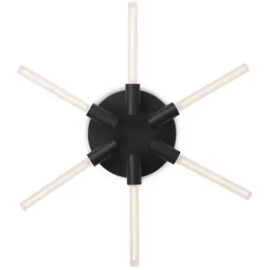 DESIGN BY US Applique murale Liberty Star, noirVendu parluminaire