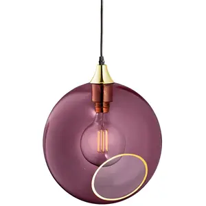 DESIGN BY US Suspension Ballroom XL, violet pas cher