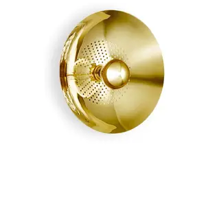 DESIGN BY US Applique murale Wanted, fiche, fer, or, Ø 32 cmVendu parluminaire