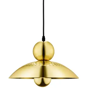 DESIGN BY US Suspension Wanted, doré, fer, Ø 32 cm pas cher