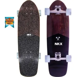 Surfskate NKX City Surfer Marron 29" - Camions spéciaux pour une expérience de surf de rue - MixteVendu parcdiscount