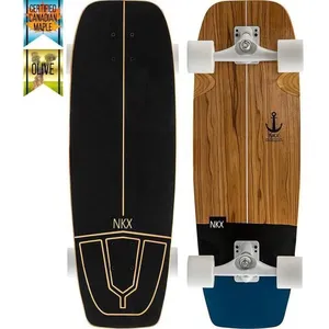 Surfskate NKX Wide - NKX - The Bubble Olive - Mixte - Blanc - Glisse urbaine pas cher