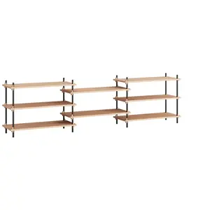 MOEBE - Etagère Shelving System - Bois naturel - MDF placage chêneVendu parmade-in-design