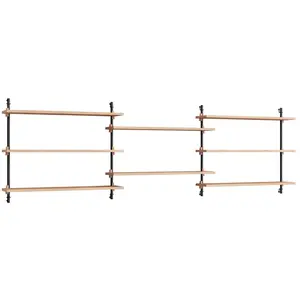 MOEBE - Etagère Wall Shelving - Bois naturel - MDF placage chêneVendu parmade-in-design