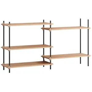 Etagère Shelving Set 05 - Chêne noir MoebeVendu parmade-in-design