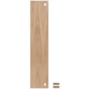 MOEBE - Accessoire Wall Shelving - Bois naturel - MDF placage chêne pas cher