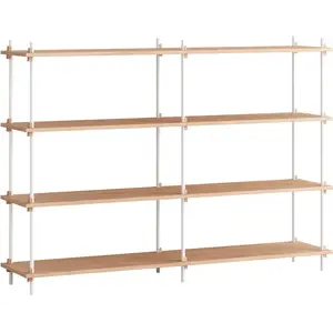 MOEBE - Etagère Shelving System - Bois naturel - MDF placage chêneVendu parmade-in-design