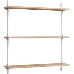 MOEBE - Etagère Wall Shelving - Bois naturel - MDF placage chêneVendu parmade-in-design