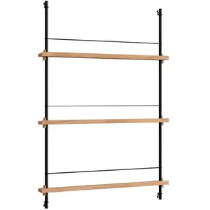 MOEBE - Etagère Shelving System - Bois naturel - MDF placage chêneVendu parmade-in-design