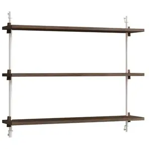 MOEBE - Etagère Wall Shelving - Marron - MDF placage chêneVendu parmade-in-design
