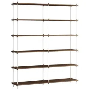 MOEBE - Etagère Shelving System - Marron - MDF placage chêneVendu parmade-in-design