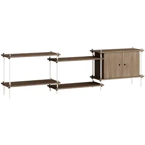 MOEBE - Etagère Shelving System - Marron - MDF placage chêneVendu parmade-in-design