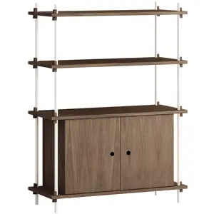 MOEBE - Etagère Shelving System - Marron - MDF placage chêneVendu parmade-in-design