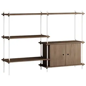 MOEBE - Etagère Shelving System - Marron - MDF placage chêneVendu parmade-in-design