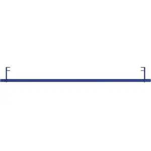 MOEBE - Accessoire Shelving System - Bleu - Acier pas cher