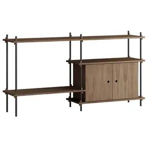 MOEBE - Etagère Shelving System - Marron - MDF placage chêneVendu parmade-in-design