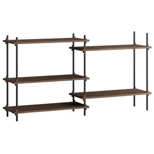 MOEBE - Etagère Shelving System - Marron - MDF placage chêneVendu parmade-in-design