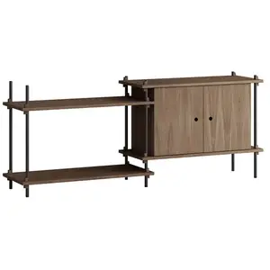 MOEBE - Etagère Shelving System - Marron - MDF placage chêneVendu parmade-in-design